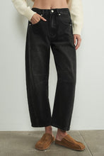 Load image into Gallery viewer, Barrel slouchy relaxed fit denim pants