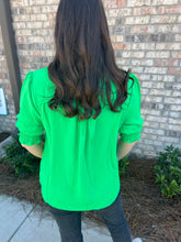 Load image into Gallery viewer, Virginia Apple Green top