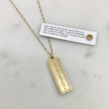 Load image into Gallery viewer, Madison Sterling Scripture Necklaces