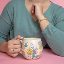 Load image into Gallery viewer, #046 Sweet Grace Candle mug w/butterflies