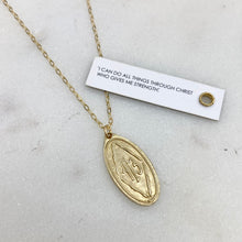 Load image into Gallery viewer, Madison Sterling Scripture Necklaces