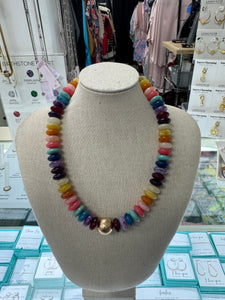 Rondelle bead Necklace