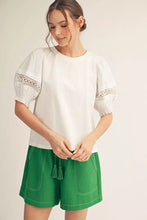 Load image into Gallery viewer, Diane top in White