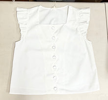 Load image into Gallery viewer, Samantha button scallop top