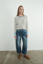 Load image into Gallery viewer, Barrel slouchy relaxed fit denim pants