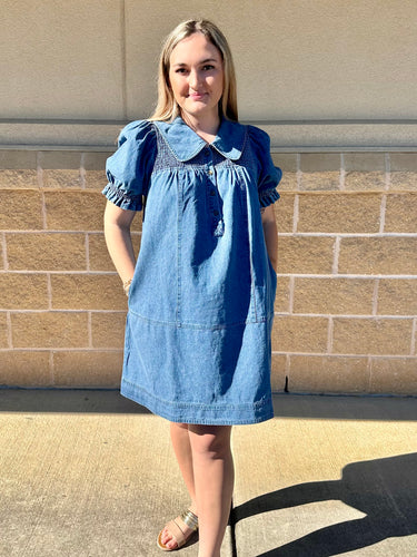 Kati denim dress