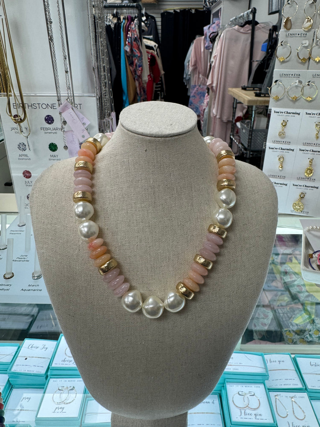 Rondelle bead Necklace