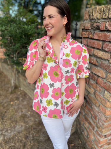 Cher floral top