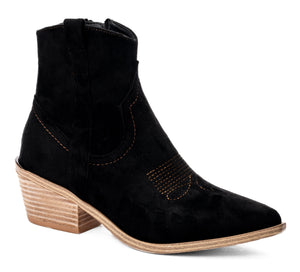 Quittin Time Faux Suede boots