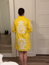 Load image into Gallery viewer, Robbi is sunshine reinvented in a spring dress.