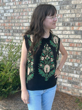 Load image into Gallery viewer, Bria floral Inspired Vest