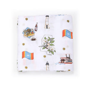 Mississippi Swaddle Muslin Blanket