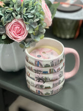 Load image into Gallery viewer, #056 books mug/candle -Sweet Grace