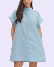 Load image into Gallery viewer, Barbie Solid short sleeve mini dress