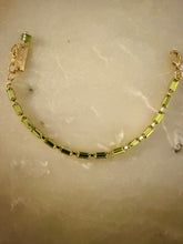 Load image into Gallery viewer, Treasures Crystal bracelets with baguette cut stones