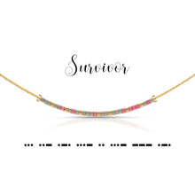 Load image into Gallery viewer, Dot and Dash Necklaces