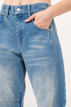 Load image into Gallery viewer, Barrel slouchy relaxed fit denim pants