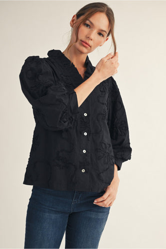 Dale 3/4 Sleeve blouse