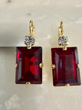 Load image into Gallery viewer, High Society Baguette style earrings
