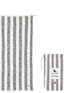 Dashing Leopard XL dock & Bay towel