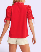 Load image into Gallery viewer, Annette Red top for celebrating