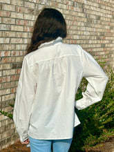 Load image into Gallery viewer, Caitlyn ruffle trim Blouse
