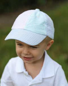 INFANT BASEBALL CAP WITH BOW-personalizable