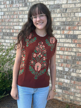 Load image into Gallery viewer, Bria floral Inspired Vest