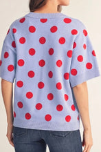 Load image into Gallery viewer, Happy comfy dot sweater top