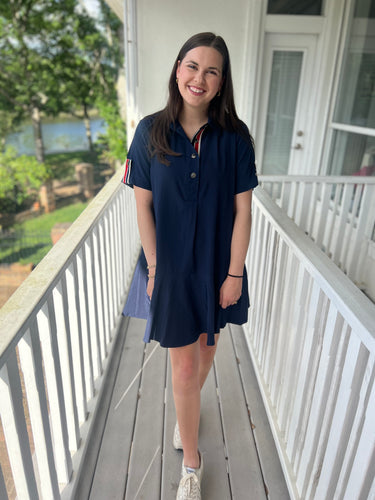 Serena Navy dress