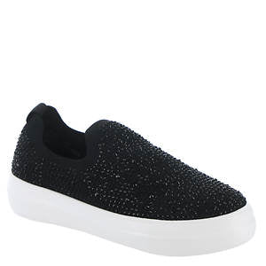 Swank Blush or Black Crystal slip on shoe