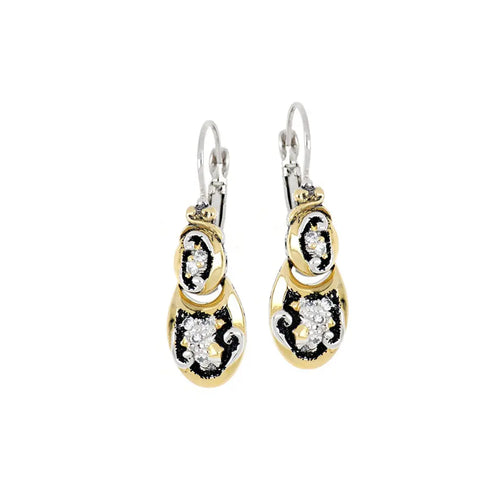 Carvao Lava Earrings