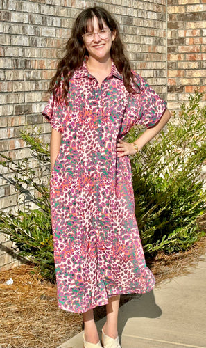 Joanna Multicolor shirt dress