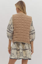 Load image into Gallery viewer, Doris Snap Front Vest-Lt Camel