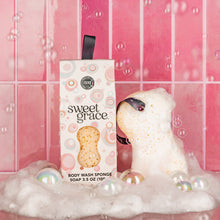 Load image into Gallery viewer, Body wash sponge-Sweet Grace