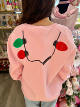 Load image into Gallery viewer, Christmas lights sweatshirt