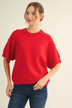 Load image into Gallery viewer, Happy comfy sweater top
