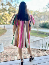 Load image into Gallery viewer, Juri Multi striped dress