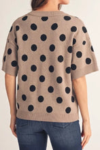 Load image into Gallery viewer, Happy comfy dot sweater top
