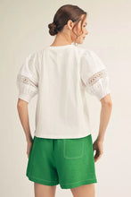 Load image into Gallery viewer, Diane top in White