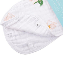 Load image into Gallery viewer, Southern Magnolia             2-In-1 Burp cloth and Bib