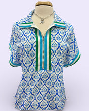 Load image into Gallery viewer, Carma color block shift top