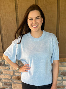 Izza short sleeve sweater