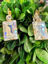 Load image into Gallery viewer, High Society Baguette style earrings
