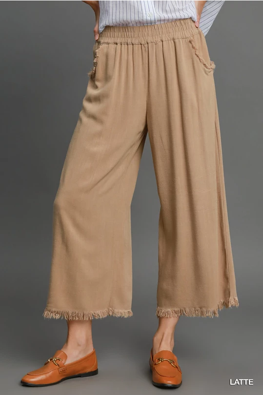 Neila casual linen pant