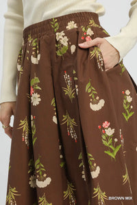 Fairie floral skirt