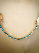 Load image into Gallery viewer, Treasures Crystal bracelets with baguette cut stones