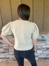 Load image into Gallery viewer, Ann Marie short sleeve sweater