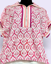 Load image into Gallery viewer, Carma color block shift top