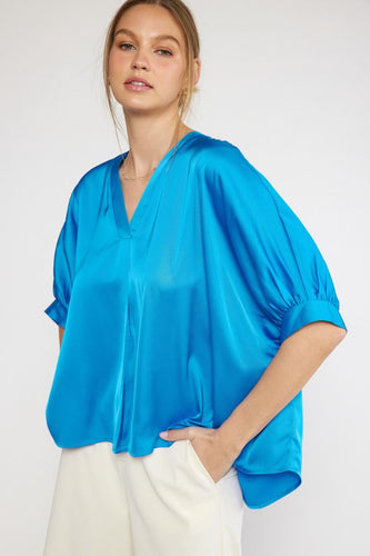 Cuff Sleeve Oversized Top